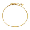 Stainless Steel Link Chain Anklet Gold Color Bracelet For Women Barefoot Beach Leg Chain Summer Jewelry Gift 23.5cm Long - Image 11
