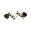 White and Black Crystal Brooches for Women Geometric CZ Zircon Rhinestone Lapel Pins Corsage Clothing Accessories - Image 6