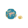 Cartoon Flower Enamel Pin Lapel Brooch Rose Star Flare Violet Peach Blossom Peony Lotus Rose Osmanthus Badge Jewelry Friend Gift - Image 33