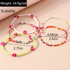 5Pcs/Set Handmade Flower Beads Anklets for Women Summer Beach Ankle Bracelets Foot Leg Chain Girls Holiday Jewelry Gifts - Image 6