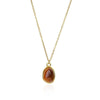Stone Opal Oval Necklace For Women Stainless Steel Gold Color Oval Stone Pendant Necklace Wedding Aesthetic Jewelry Gift - Image 19