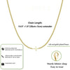 Cross Necklace for Women Gold Plated Small Cross Pendant Choker Simple Charm Chain Necklace Jewelry Religious Gift - Image 6