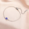 Stainless Steel Turkey Evil Eye Bracelets for Women Flat Blue Evil Eye Lucky Chain Charm Bracelet Jewelry Gifts - Image 6