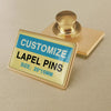 Customize Any Your Design Logo Single and Double Crossed Friendship Flags Lapel Pins Brooches Badges Lapel Pins - Image 4