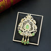 Gold Color Caftan Brooch for Women Moroccan Wedding Dress Jewelry Turkish Arabic Crystal Hijab Lapel Flower Brooch Pins - Image 2