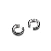 C Shape Cubic Zirconia Ear Cuff Clip No Piercing - Image 21