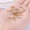 10Pcs/Lot 16G Stainless Steel Earrings Labret Lip Studs Set 2/3/4/5MM CZ Crystal Ear Cartilage Tragus Piercings Piercing Jewelry - Image 6