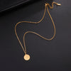 Compass Round Pendant Necklace Women Men Stainless Steel Neck Chain Hiphop North Star Sailing Travel Jewelry Gift - Image 5