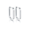 Glossy Stainless Steel Hoop Earrings For Women Men Hip Hop Steapunk Round Oval Heart Black Gold Silver Color Huggie Jewelry Gift - Image 25