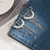 Style Individual Pearl Tassel Chain Ankle Bracelet With Quality Imitation Pearl Beads And Adjustable Pin For Shortening - Image 9