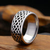 Simple Vintage Viking Celtic Knot Rings For Men Women Stainless Steel Nordic Amulet Ring Jewelry Gifts - Image 2