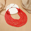 Geometric Round Wooden Beads Handmade Beaded MultiLayer Long Necklaces For Women Vacation Party Jewelry - Image 10