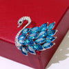 Vintage Enamel Flower Leaf Brooch, Mixed Style Pearl Rhinestone Brooch, Women's Wedding Party Elegant Jewelry Accessories - Image 23