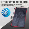 500GSM Car Towel Extra Large Microfiber Drying Towel Ultra Absorbent Thickened Technology with Twist Ring Design - Image 6