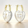 Heart Lock Key CZ Jewelry Set Women Melting Heart Pendant Necklace Imitation Pearl Bracelet Earrings Valentine Love Gift - Image 13