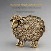 Classic Rhinestone Metal Sheep Brooches for Women Unisex Zodiac Animal Pins Casual Party Jewelry Accessories Gifts - Image 5