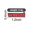 Wasted Enamel Pins Video Game Loss Indicator Brooch Lapel Badge Jewelry Accessory Gifts For Players Friends - Image 2