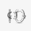 Classic silver sparkling star charm bracelet ring earring Valentine's Day romantic gift to lover - Image 5
