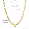 Round Cubic Zircon Charms Long Necklace Woman Choker Stars Moon Elegant Chain No Fade Fariy Jewelry - Image 33