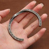 Vintage Mobius Bracelet for Men Women Stainless Steel Viking Rune Twist Cuff Bangles Jewelry Gifts Adjustable - Image 6