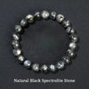 6 8 10mm Natural Stone Lapis Lazuli Amethyst Quartz Bead Bracelet Women Men Elastic Bracelet Jewelry Gift - Image 9