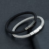Minimalist Steel Wire Bracelet Men Classic Cuff Wristbands Bracelet for Women Stainless Steel Male Charm Jewelry Gift - Image 2
