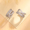 1pc Ear Cuff No Piercing Conch Ear Bone Earring Kpop Style Silver Color Micro Inlaid Zircon Cross Ear Clip Cartilage Jewelry - Image 11