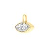 Geometric Pendant Necklace with Clear Stone Accent - Image 10