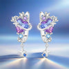 Silver Colorful Love Satellite Drop Earrings Women Earrings Charm Versatile Party Jewelry Gifts - Image 5