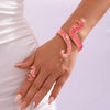 Seahorse Bangles Ring Set for Women, Stainless Steel Beach Daily Jewelry Set Gift Ocean Style - Image 2