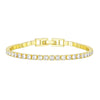 3mm Iced Out Colorful Tennis Bracelet for Women Rainbow Cubic Zirconia 16cm Wrist Bangle Party Jewelry - Image 17