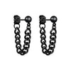 Rock Punk Stainless Steel Black Dangle Pendant Punk Minimalist Hanging Woman's Drop Earring for Man Piercing Ear Jewelry - Image 23