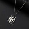 Hip Hop Gold Color 3D Round Lion Head Pendant Chain Medal Necklace Men Women Rock Rapper Jewelry Gifts - Image 10