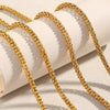 Stainless Steel Simple Multipile Layers Chain Necklace for Men Women Gold Plated Round Ball Pendant Necklace Statement Jewel - Image 6