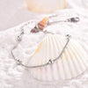 Summer Snake Chain Anklet for Women, Stainless Steel Delicate Ankle Bracelet Minimalist Beach Jewelry Gift - Image 5