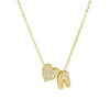 Gold Color Tiny Heart Dainty Zircon Initial Necklace Customizable Letter Name Choker Pendant for Women Birthday Party Jewelry Gi - Image 15