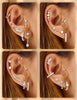 Flat-Back Cartilage Piercing Studs and Hoops in Multiple Styles - Image 2