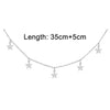 Stainless Steel Thin Chain Necklace Crystal Pendant Necklace For Women Y Shape Rhinestone Choker Necklaces Wedding Jewelry - Image 11