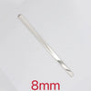 Polished Strip Cuff Bracelet with 1.8 mm Thickness Options - Image 20