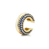 1PC Double Layer Round C Shape Ear Clip On Earrings Woman Fake Piercing Ear Cuff Zircon Geometric Jewelry Gold Silver Color - Image 16