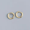 Stainless Steel 1 Pair Minimalist Huggie Hoop Earrings For Women Gold Color Tiny Round Circle 6/8/10mm Punk Unisex Rock Earring - Image 32