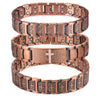 Retro Style Cross-shaped Full Magnetic Copper Bracelet, Dark Ghost Magnetic Stone Bracelet, Halloween/Christmas Jewe - Image 4
