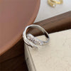 Silver Angel Wing Feather Stackable Open Rings For Women Beautiful Jewelry Accessories Prevent Allergy - Image 15