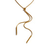 80+5cm Stainless Steel Adjustable Sweater Chain Smooth Necklace for Women Minimalist Collar Pvd Jewelry - Image 7