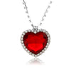 Classic Blue Ocean Star Inlay Zircon Chin Crystal Pendant Necklace for Women Weding Party Temperament Jewelry Gift - Image 9