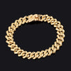 Bling Golden Cuban Chain Anklet For Women Girls HipHop Iced Out Full Rhinestone Paved Cuban Summer Beach Anklet Bracelet Jewelry - Image 3