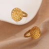10pcs/lot Stainless Steel Ring Base Adjustable Tray Cabochon Settings Blank Bezel Rings Embryos for Jewelry Materials Making - Image 5