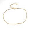 Stainless Steel Anklet Gold Color Round Link Chains On Foot Barefoot Sandals Anklet Bracelet Women Summer Jewelry,1PC - Image 20