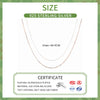 Silver Total Length 45cm Chain Choker Necklace for Women Minimalist Jewelry Accessories - Image 2