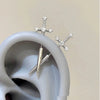 1 Pcs Excalibur Demon Sword Ear Studs, Steel Wing Helix Conch Ear Piercing Jewelry, Anti-allergic Cartilage Earring - Image 2
